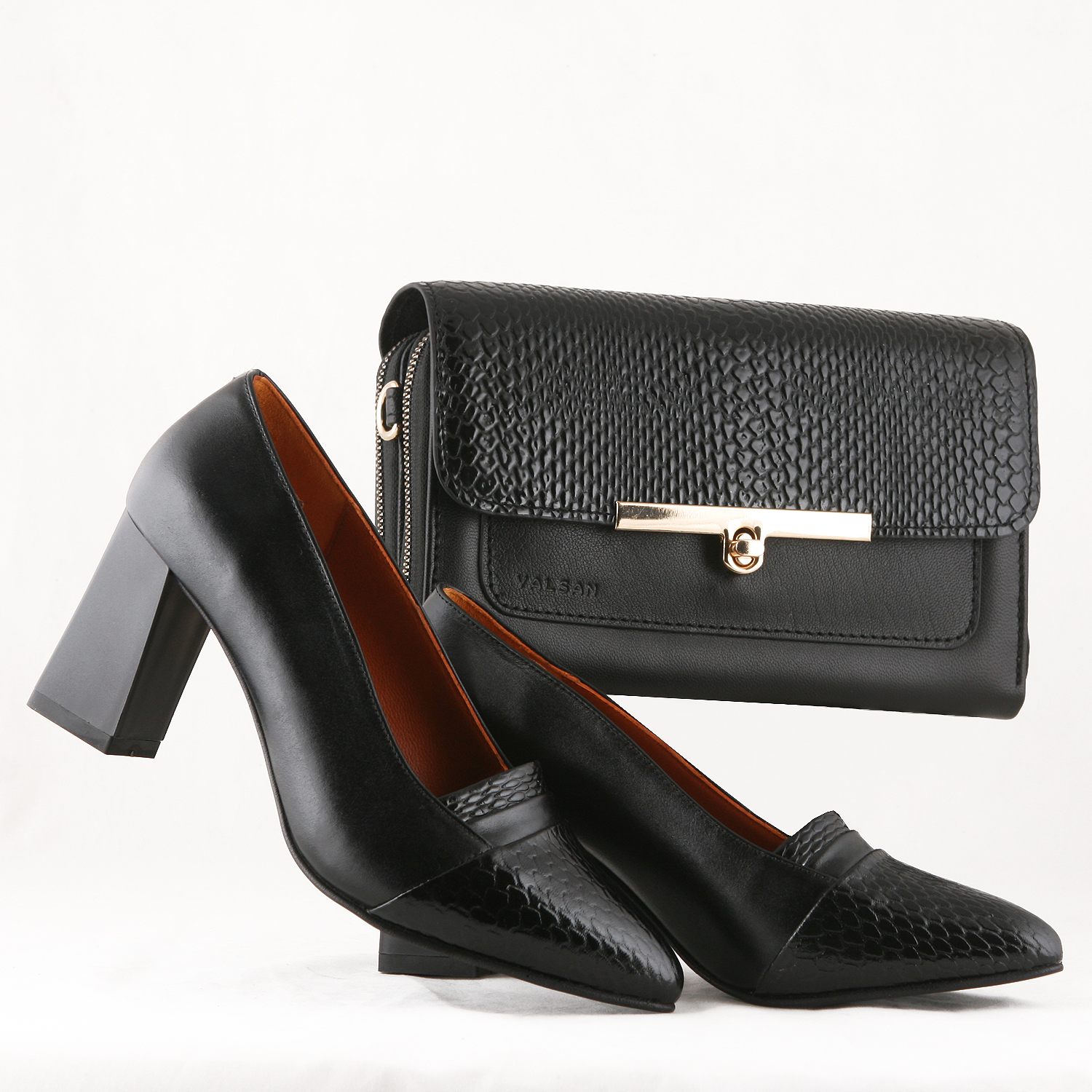 ست کیف و کفش زنانه مدل لیندا کد 912-TARA-MRV