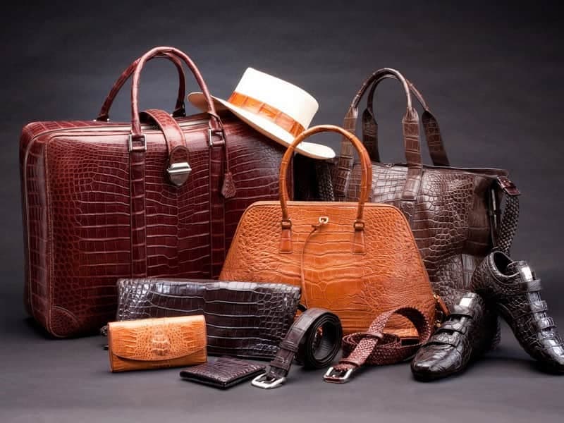 تفاوت چرم کروکو با چرم گاوی؛ ظاهر خاص در مقابل کاربرد روزمره